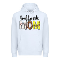 White ballpark mom Premium Hoodie - texasbilliewilder