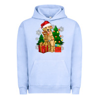 Pigment Grape Ice christmas golden dog Urban Hoodie - Zillion Design Studio
