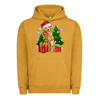Pigment Peanut Butter christmas golden dog Urban Hoodie - Zillion Design Studio