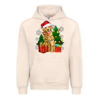 Sandshell christmas golden dog Urban Hoodie - Zillion Design Studio