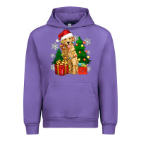 Tulip christmas golden dog Urban Hoodie - Zillion Design Studio