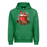 Emerald hot cocoa  season Urban Hoodie - Zillion Design Studio