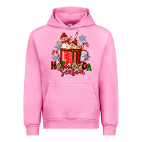 Fuchsia Pink hot cocoa  season Urban Hoodie - Zillion Design Studio