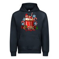 Navy hot cocoa  season Urban Hoodie - Zillion Design Studio