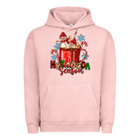 Pigment Salmon hot cocoa  season Urban Hoodie - Zillion Design Studio