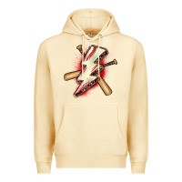 Pina Colada baseball lightning bolt Premium Hoodie - Zillion Design Studio