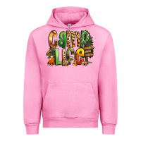 Fuchsia Pink camp life Urban Hoodie - RanaPortraitStore