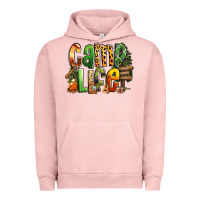 Pigment Salmon camp life Urban Hoodie - RanaPortraitStore