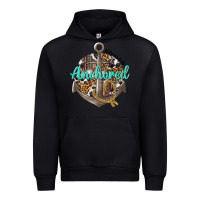 Black anchored hebrews 6 19 Urban Hoodie - texasbilliewilder