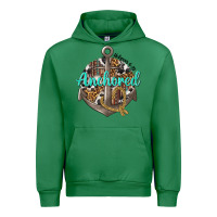 Emerald anchored hebrews 6 19 Urban Hoodie - texasbilliewilder