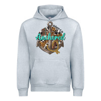 Heather Grey anchored hebrews 6 19 Urban Hoodie - texasbilliewilder
