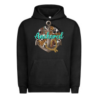 Pigment Black anchored hebrews 6 19 Urban Hoodie - texasbilliewilder