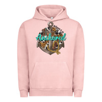 Pigment Salmon anchored hebrews 6 19 Urban Hoodie - texasbilliewilder
