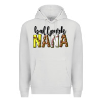 Ballpark Nana With Leopard Premium Hoodie | Teevron