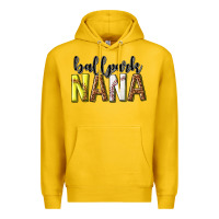 Lemon ballpark nana with leopard Premium Hoodie - texasbilliewilder