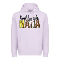 Lilac ballpark nana with leopard Premium Hoodie - texasbilliewilder