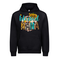 Black blessed nana with sunflowers Urban Hoodie - texasbilliewilder