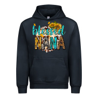 Navy blessed nana with sunflowers Urban Hoodie - texasbilliewilder