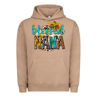 Pigment Burro blessed nana with sunflowers Urban Hoodie - texasbilliewilder