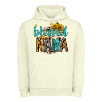 Pigment Pistachio blessed nana with sunflowers Urban Hoodie - texasbilliewilder