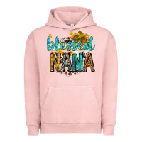 Pigment Salmon blessed nana with sunflowers Urban Hoodie - texasbilliewilder