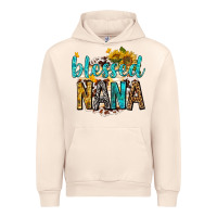 Sandshell blessed nana with sunflowers Urban Hoodie - texasbilliewilder