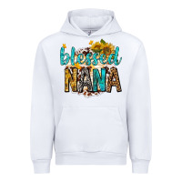 White blessed nana with sunflowers Urban Hoodie - texasbilliewilder