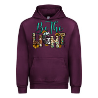 Mauve Wine be the light matthew 5 14 Urban Hoodie - RanaPortraitStore