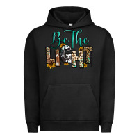 Pigment Black be the light matthew 5 14 Urban Hoodie - RanaPortraitStore
