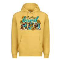 Antique Gold band mom Premium Hoodie - texasbilliewilder