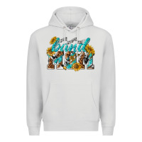 Dove Grey band mom Premium Hoodie - texasbilliewilder