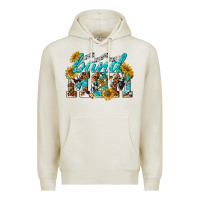 Oatmeal Heather band mom Premium Hoodie - texasbilliewilder