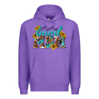 Purple band mom Premium Hoodie - texasbilliewilder