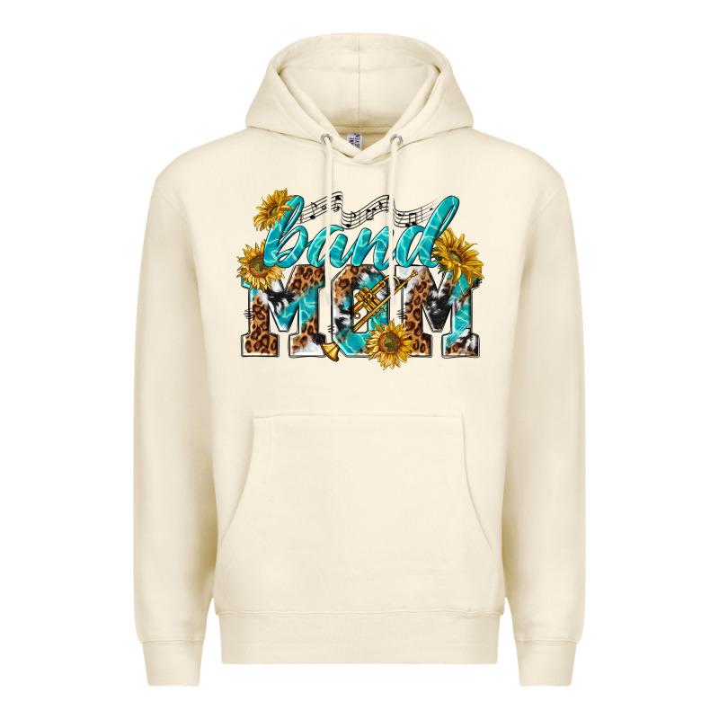 Band Mom Premium Hoodie by texasbilliewilder | Teevron