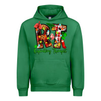 Emerald christmas respiratory therapist Urban Hoodie - Zillion Design Studio