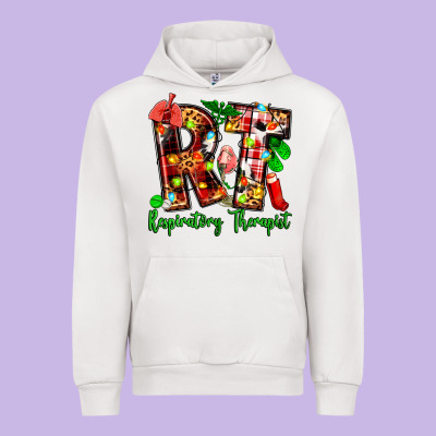 Christmas Respiratory Therapist Urban Hoodie Designed By Zillion Design Studio