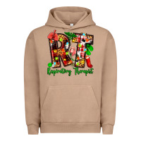 Pigment Burro christmas respiratory therapist Urban Hoodie - Zillion Design Studio
