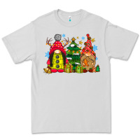 Dove Grey gnome Christmas Premium Tee - CowhideDigitalArt