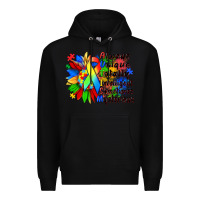 Black always unique totally intelligent sometimes myster Premium Hoodie - Zillion Design Studio