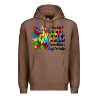 Chestnut always unique totally intelligent sometimes myster Premium Hoodie - Zillion Design Studio