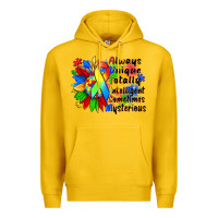 Lemon always unique totally intelligent sometimes myster Premium Hoodie - Zillion Design Studio