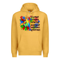 Mustard always unique totally intelligent sometimes myster Premium Hoodie - Zillion Design Studio