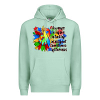 Seafoam always unique totally intelligent sometimes myster Premium Hoodie - Zillion Design Studio