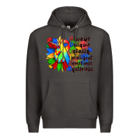 Smoke always unique totally intelligent sometimes myster Premium Hoodie - Zillion Design Studio