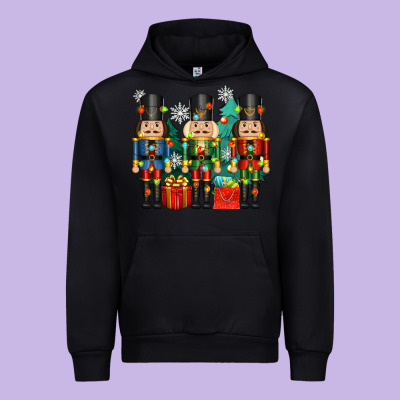 Christmas Natcrackers Urban Hoodie Designed By Zillion Design Studio