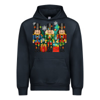 Navy christmas natcrackers Urban Hoodie - Zillion Design Studio