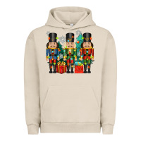 Pigment French Oak christmas natcrackers Urban Hoodie - Zillion Design Studio