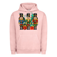 Pigment Salmon christmas natcrackers Urban Hoodie - Zillion Design Studio