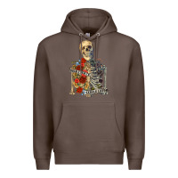 Coffee inhale peace exhale chaos Premium Hoodie - RanaPortraitStore