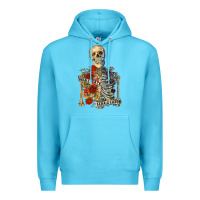 Ocean Blue inhale peace exhale chaos Premium Hoodie - RanaPortraitStore
